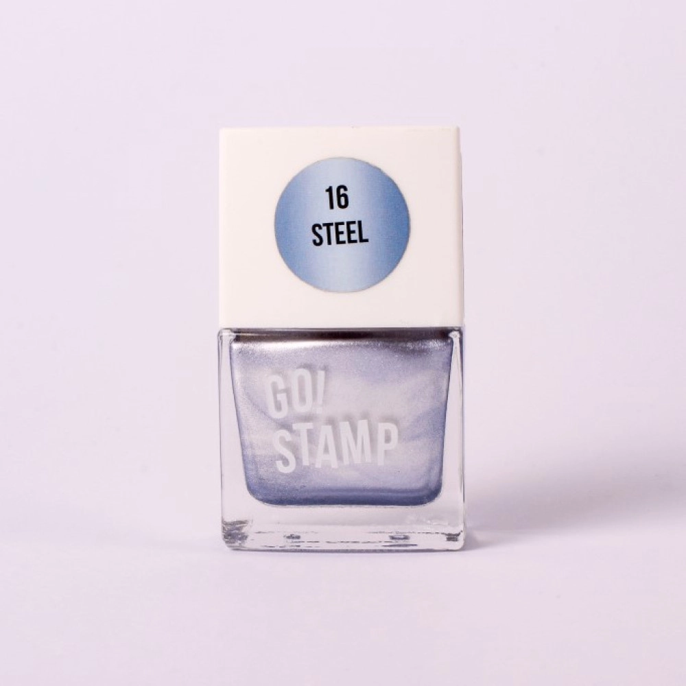 Go! Stamp, Лак 16 Steel 11ml